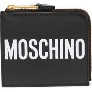 Moschino ziparound wallet